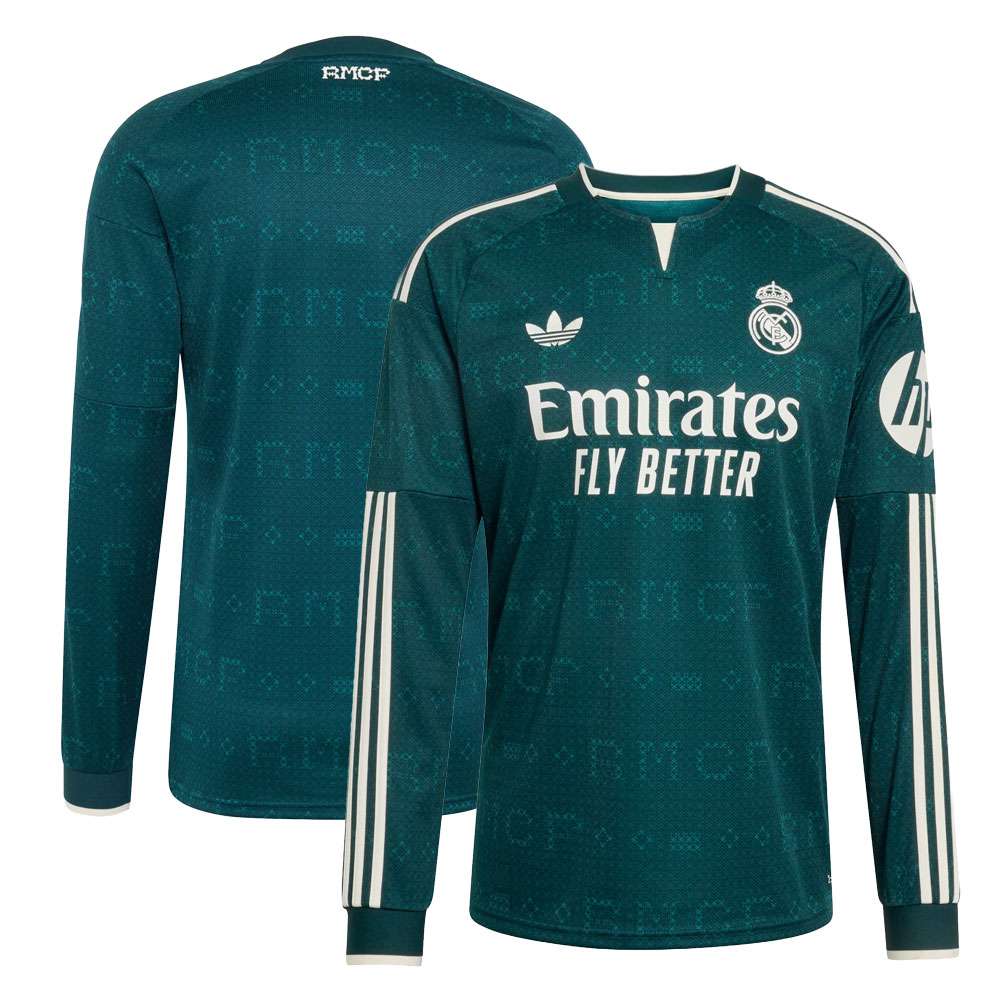 Long Sleeve Real Madrid Away Kit 26/27